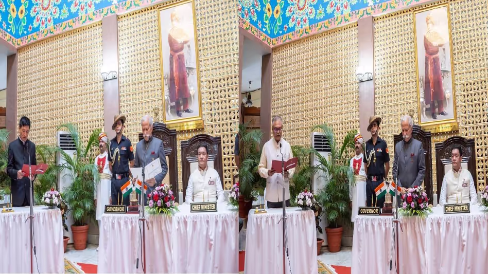 Arunachal को मिली नई लोकायुक्त टीम, राजभवन में ली शपथ Arunachal को मिली नई लोकायुक्त टीम, राजभवन में ली शपथ
