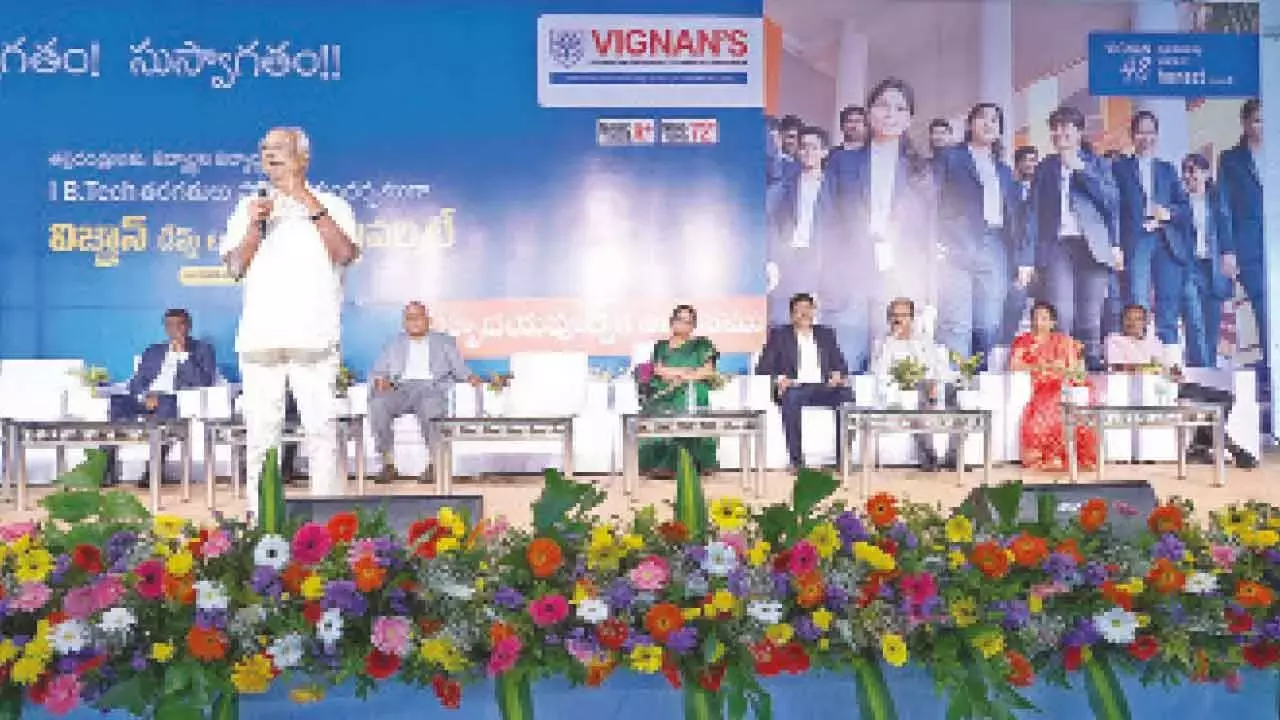 Telangana: विग्नन के अध्यक्ष का कहना है कि निरंतर सीखना महत्वपूर्ण है