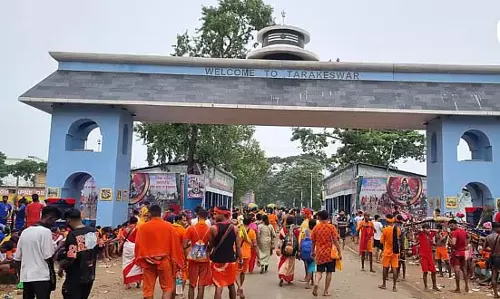 शैव तीर्थ तारकेश्वर के आसपास शहरी नियोजन
