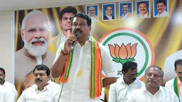 DMK एआई के जरिए लोगों को धोखा देने की कोशिश कर रही है : नैनार नागेंद्रन का आरोप DMK एआई के जरिए लोगों को धोखा देने की कोशिश कर रही है : नैनार नागेंद्रन का आरोप