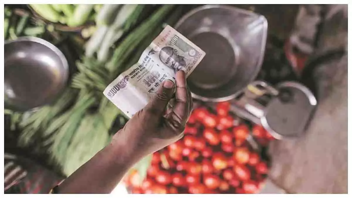 कृषि श्रमिकों के लिए खुदरा मुद्रास्फीति घटकर 0.77% पर कृषि श्रमिकों के लिए खुदरा मुद्रास्फीति घटकर 0.77% पर