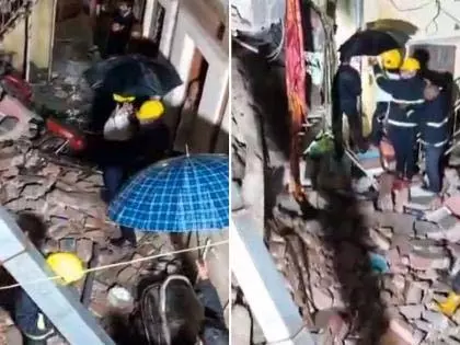 Nashik में मकान ढहा, 9 घायल Nashik में मकान ढहा, 9 घायल