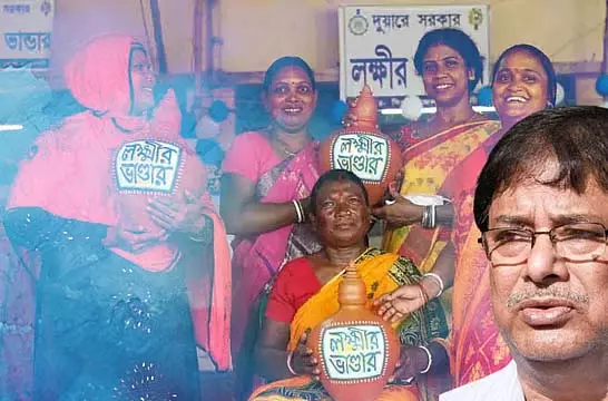 मंत्री की लक्ष्मी भंडार टिप्पणी से विवाद खड़ा हो गया मंत्री की लक्ष्मी भंडार टिप्पणी से विवाद खड़ा हो गया