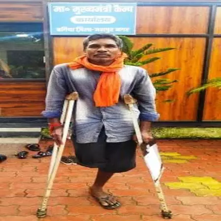 मुख्यमंत्री की संवेदनशील पहल से दुर्याेधन राम को मिलेगा नया सहारा मुख्यमंत्री की संवेदनशील पहल से दुर्याेधन राम को मिलेगा नया सहारा