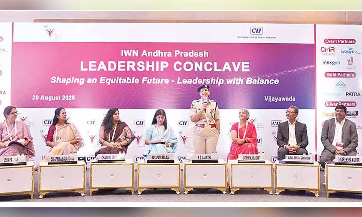 Andhra: सीआईआई सम्मेलन में समतामूलक भविष्य को आकार देने पर ध्यान केंद्रित किया गया