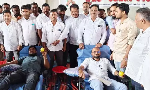 रक्तदान संजीवनी के समान है: MM Pathana रक्तदान संजीवनी के समान है: MM Pathana