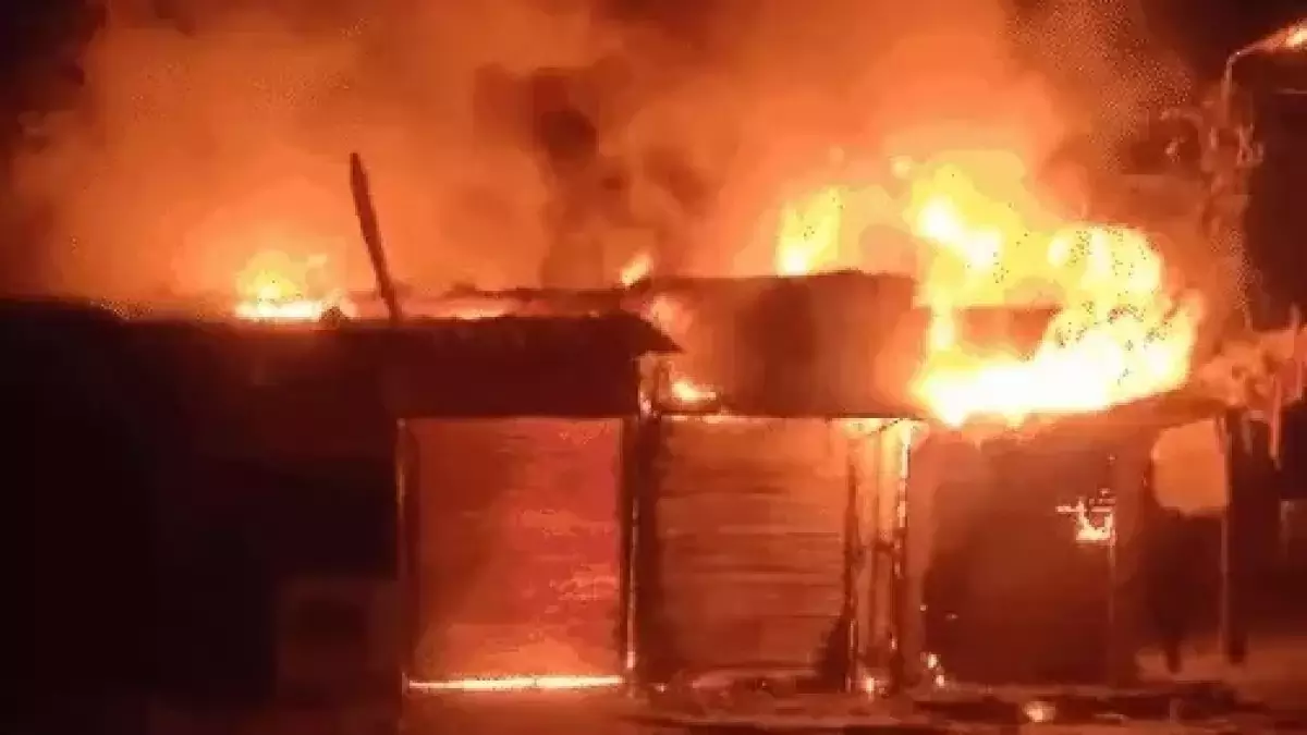 Narnaul: फूड फैक्ट्री में लगी आग, करोड़ों का नुकसान