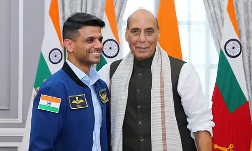 शुभांशु शुक्ला की यात्रा भारत के युवा मस्तिष्कों को प्रेरित करेगी: रक्षा मंत्री Rajnath Singh