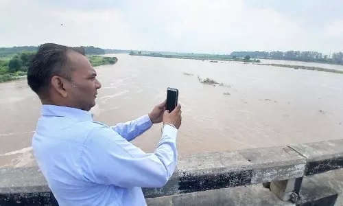Bhakra dam से 51,000 क्यूसेक पानी छोड़े जाने के बाद लुधियाना के गांवों में अलर्ट जारी