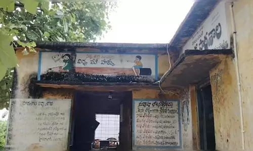 Burgampadu में जर्जर सरकारी स्कूल छात्रों के लिए गंभीर खतरा बना हुआ