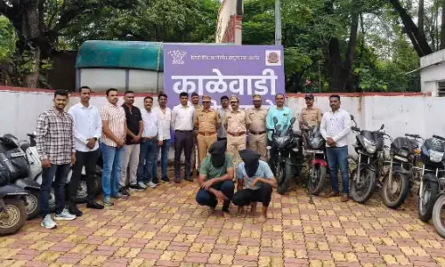 Pimpri-Chinchwad: पुलिस ने दो वाहन चोरों को दबोचा