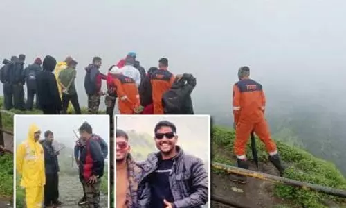 Sinhagad में पर्यटक लापता; चट्टान गिरने का संदेह, तलाश जारी