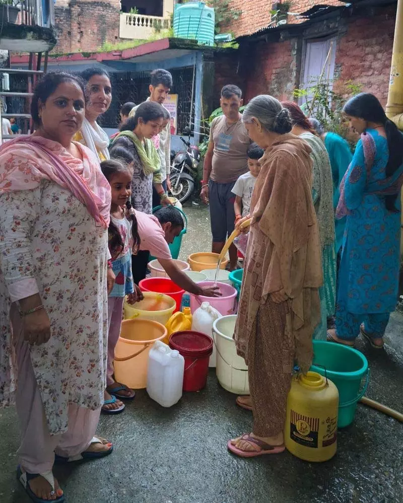 अस्थायी राहत, Mandi की जल समस्या का अंत नहीं अस्थायी राहत, Mandi की जल समस्या का अंत नहीं