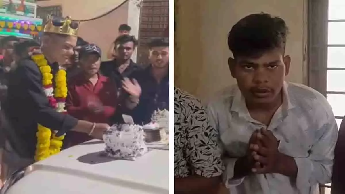 Indore: जन्मदिन पर हुड़दंग की आपत्ति देने पर युवक पर चाकू से हमला Indore: जन्मदिन पर हुड़दंग की आपत्ति देने पर युवक पर चाकू से हमला