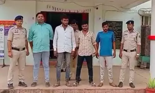 ढाबा में शराब पीने का विरोध, संचालक को नशेड़ियों ने पीटा