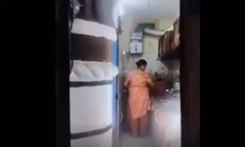 बाप रे! नौकरानी की घिनौनी करतूत सामने आई, सीसीटीवी कैमरे में कैद
