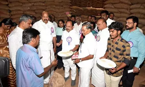 तंजावुर भंडारण गोदाम में भूरा चावल: जांच और कार्रवाई की जाएगी