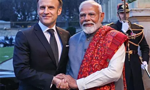 मोदी-मैक्रों की मुलाकात, यूक्रेन और पश्चिम एशिया में शांति पर चर्चा