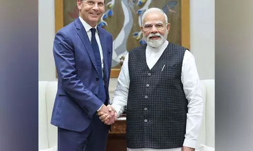 पीएम मोदी ने किंड्रिल के चेयरमैन, सीईओ मार्टिन श्रोएटर से मुलाकात की