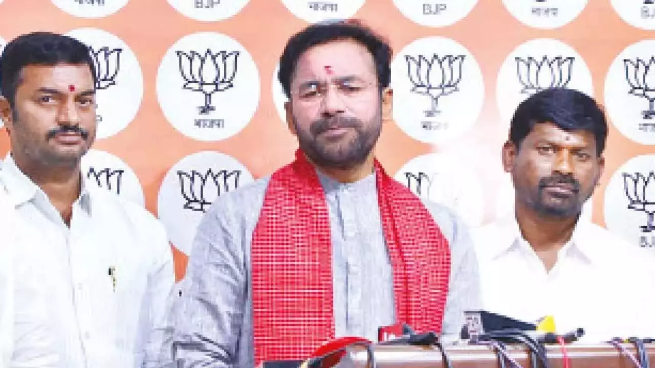 Telangana : किशन रेड्डी ने ऐतिहासिक संविधान संशोधन का बचाव किया
