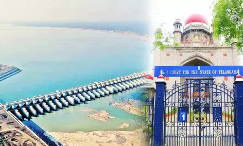 Telangana HC में कालेश्वरम मामले पर मुख्य दलीलें Telangana HC में कालेश्वरम मामले पर मुख्य दलीलें