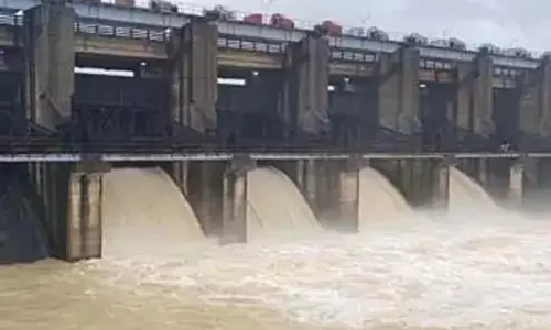 जलस्तर बढ़ने से केलो डैम के 4 गेट खोले गए