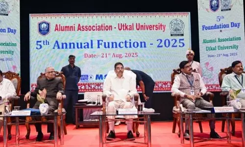 राज्यपाल ने उत्कल विश्वविद्यालय के पूर्व छात्रों से सामाजिक बदलाव का आह्वान किया