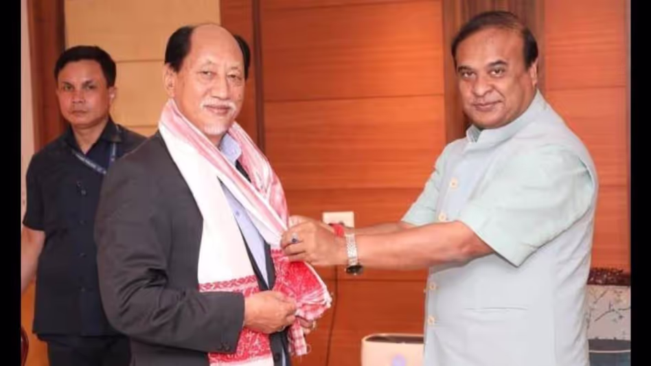Nagaland और असम के मुख्यमंत्री सीमा तनाव कम करने के लिए एकजुट हुए Nagaland और असम के मुख्यमंत्री सीमा तनाव कम करने के लिए एकजुट हुए