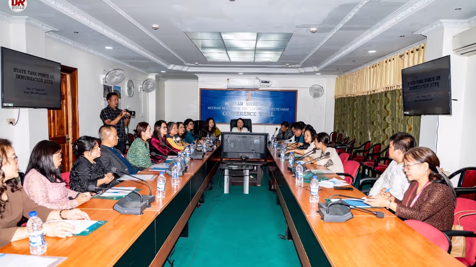 Mizoram इस अक्टूबर में सीमावर्ती जिलों में पल्स पोलियो अभियान की तैयारी कर रहा Mizoram इस अक्टूबर में सीमावर्ती जिलों में पल्स पोलियो अभियान की तैयारी कर रहा