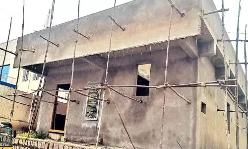 निर्माण चरण के दौरान उद्घाटन समारोह
