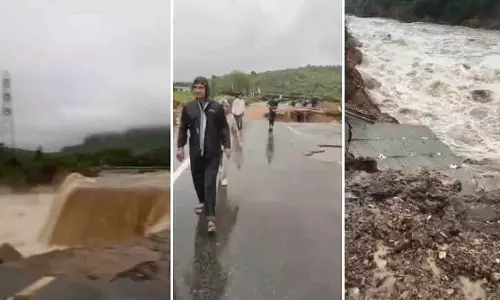 Sheopur: तेज बहाव में बहे दो दूधवाले, एक लापता