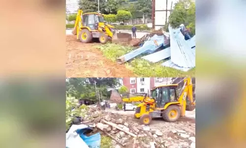 HYDRAA ने माधापुर में 400 करोड़ रुपये की सरकारी ज़मीन पर कब्ज़ा किया HYDRAA ने माधापुर में 400 करोड़ रुपये की सरकारी ज़मीन पर कब्ज़ा किया