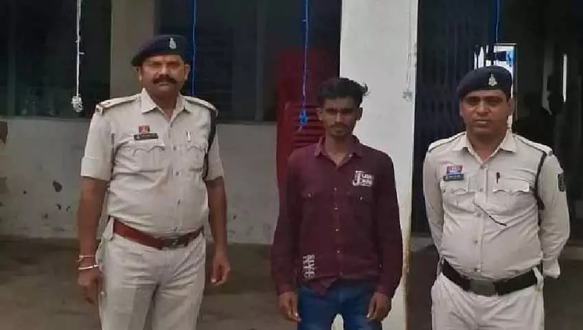 नाबालिग लड़की को भगाकर किया रेप, युवक गिरफ्तार नाबालिग लड़की को भगाकर किया रेप, युवक गिरफ्तार