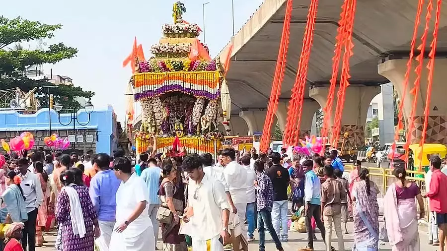 Kolar : कोदंडारामास्वामी पालकी महोत्सव Kolar : कोदंडारामास्वामी पालकी महोत्सव