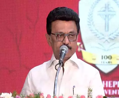 तमिलनाडु CM स्टालिन का भाजपा पर आरोप: राज्य को धन का उचित हिस्सा नहीं मिल रहा तमिलनाडु CM स्टालिन का भाजपा पर आरोप: राज्य को धन का उचित हिस्सा नहीं मिल रहा