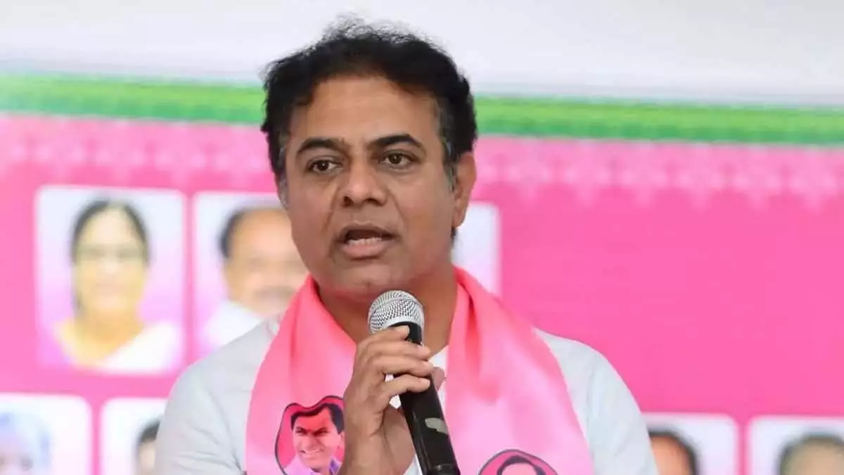 KTR ने ओपनएआई से हैदराबाद में परिचालन शुरू करने का आग्रह किया KTR ने ओपनएआई से हैदराबाद में परिचालन शुरू करने का आग्रह किया