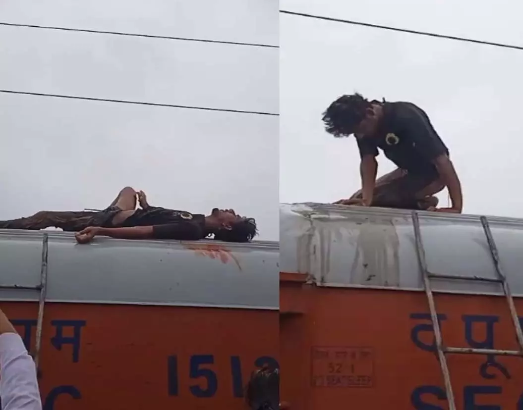 रेलवे कोचिंग डिपो हादसा, हाईटेंशन तार की चपेट में आया सफाईकर्मी रेलवे कोचिंग डिपो हादसा, हाईटेंशन तार की चपेट में आया सफाईकर्मी