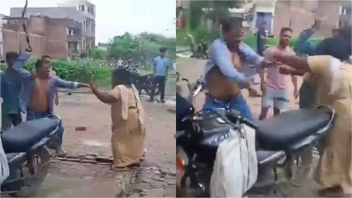 Unnao: बदमाशों की गुंडागर्दी, महिलाओं की सरेआम पिटाई Unnao: बदमाशों की गुंडागर्दी, महिलाओं की सरेआम पिटाई