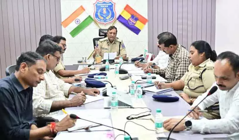 Rachakonda पुलिस आयुक्त ने गणेश उत्सव की सुरक्षा की समीक्षा की Rachakonda पुलिस आयुक्त ने गणेश उत्सव की सुरक्षा की समीक्षा की