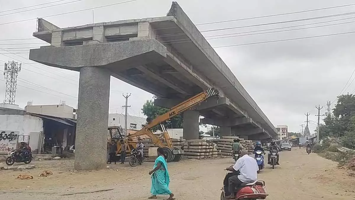 Velampalayam ओवरब्रिज तीन महीने में बनकर तैयार हो जाएगा Velampalayam ओवरब्रिज तीन महीने में बनकर तैयार हो जाएगा
