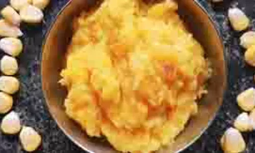 Sweet Corn Halwa Recipe: स्वीट कॉर्न से बनाएं ये आसान और टेस्टी डिश Sweet Corn Halwa Recipe: स्वीट कॉर्न से बनाएं ये आसान और टेस्टी डिश