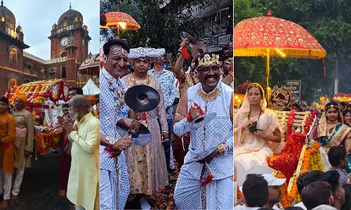 Indore : शाही जुलूस और रीति-रिवाजों के साथ अहिल्या बाई को श्रद्धांजलि दी गई Indore : शाही जुलूस और रीति-रिवाजों के साथ अहिल्या बाई को श्रद्धांजलि दी गई