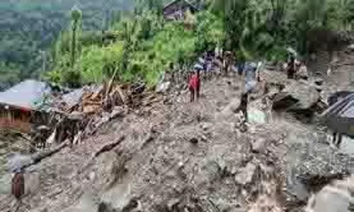 Uttrakhand : बादल फटने से मची तबाही,दो लोग लापता
