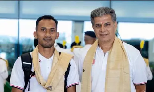 हॉकी एशिया कप के लिए मलेशिया की टीम पहुंची राजगीर हॉकी एशिया कप के लिए मलेशिया की टीम पहुंची राजगीर