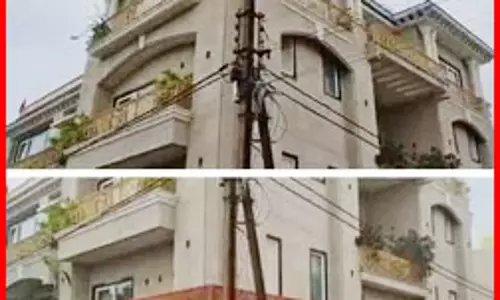 बदमाश तोमर बंधुओं का साईं विला मकान और जमीन कुर्क