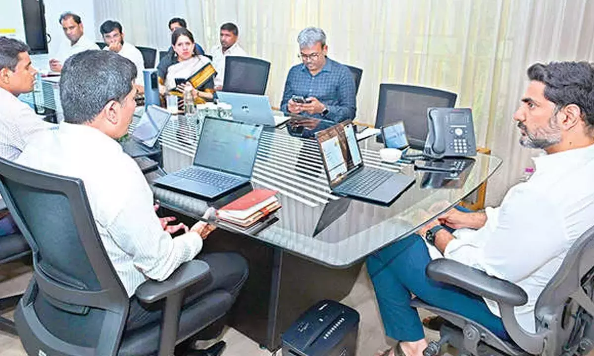 Andhra Pradesh :  नैपुण्यम को राष्ट्रीय आदर्श बनाएं लोकेश ने अधिकारियों से कहा