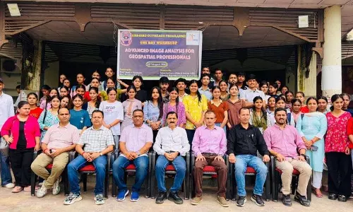 नाहन कॉलेज ने भूस्थानिक तकनीक में छात्रों को प्रशिक्षित करने के लिए ISRO के साथ साझेदारी की