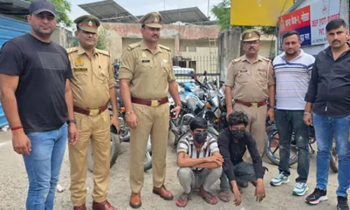 दोपहिया वाहन चोरी करने वाले गैंग का भंडाफोड़, दो गिरफ्तार, 15 गाड़ियां बरामद दोपहिया वाहन चोरी करने वाले गैंग का भंडाफोड़, दो गिरफ्तार, 15 गाड़ियां बरामद