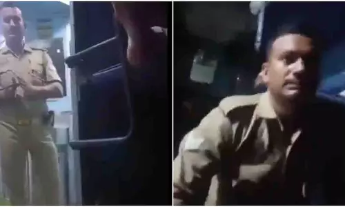 GRP कर्मी पर महिला यात्री के साथ गलत व्यवहार का आरोप GRP कर्मी पर महिला यात्री के साथ गलत व्यवहार का आरोप