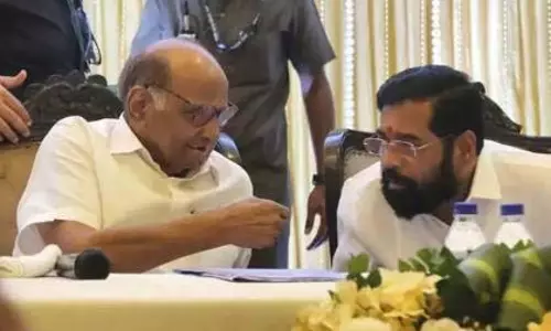 Shiv Sena शिंदे समूह के मंत्रियों ने शरद पवार से मुलाकात की